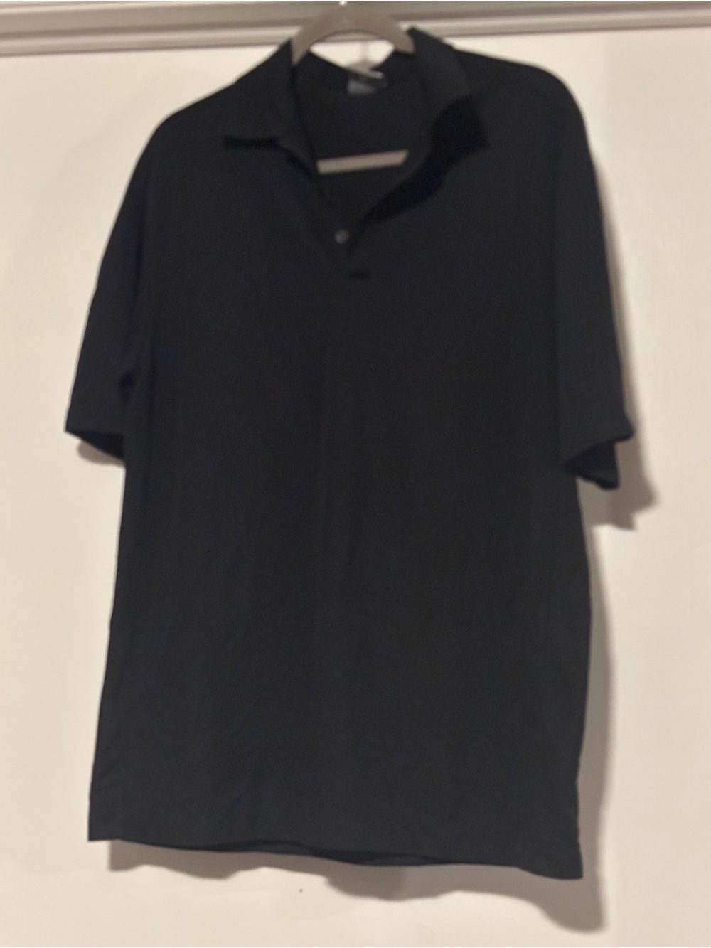 Nike Golf Black Short-Sleeve Polo Shirt